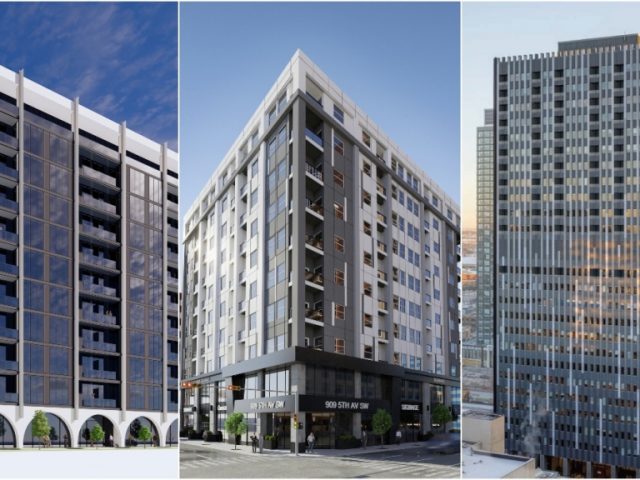 Trio of downtown towers get funds for office-to-residential conversions in Calgary